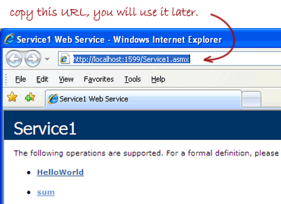 Web service