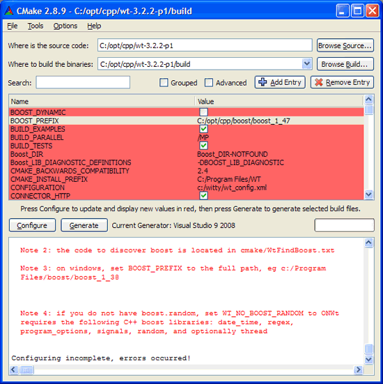 boost cmake install windows