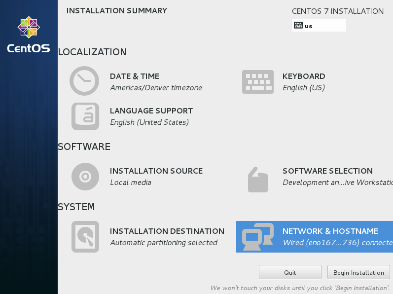 Centos 7 ssd настройка